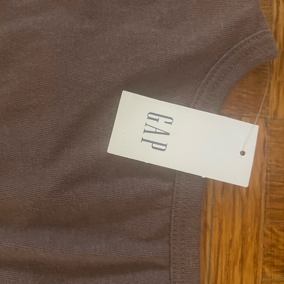 Brown GAP shrunken tank XL NWT - Picture 5 of 7